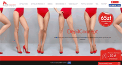 Desktop Screenshot of depilconcept.pl