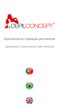 Mobile Screenshot of depilconcept.com